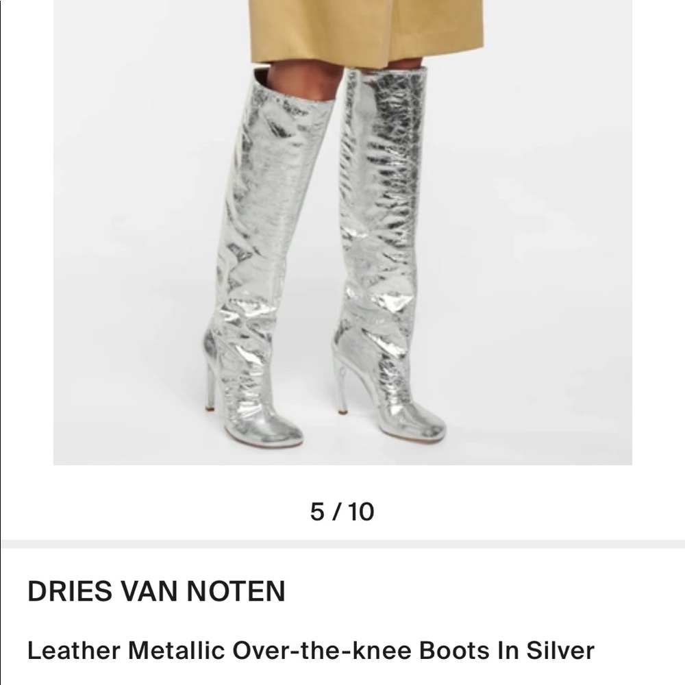 IN SEARCH OF DRIES VAN NOTEN BOOTS women’s size 8 !